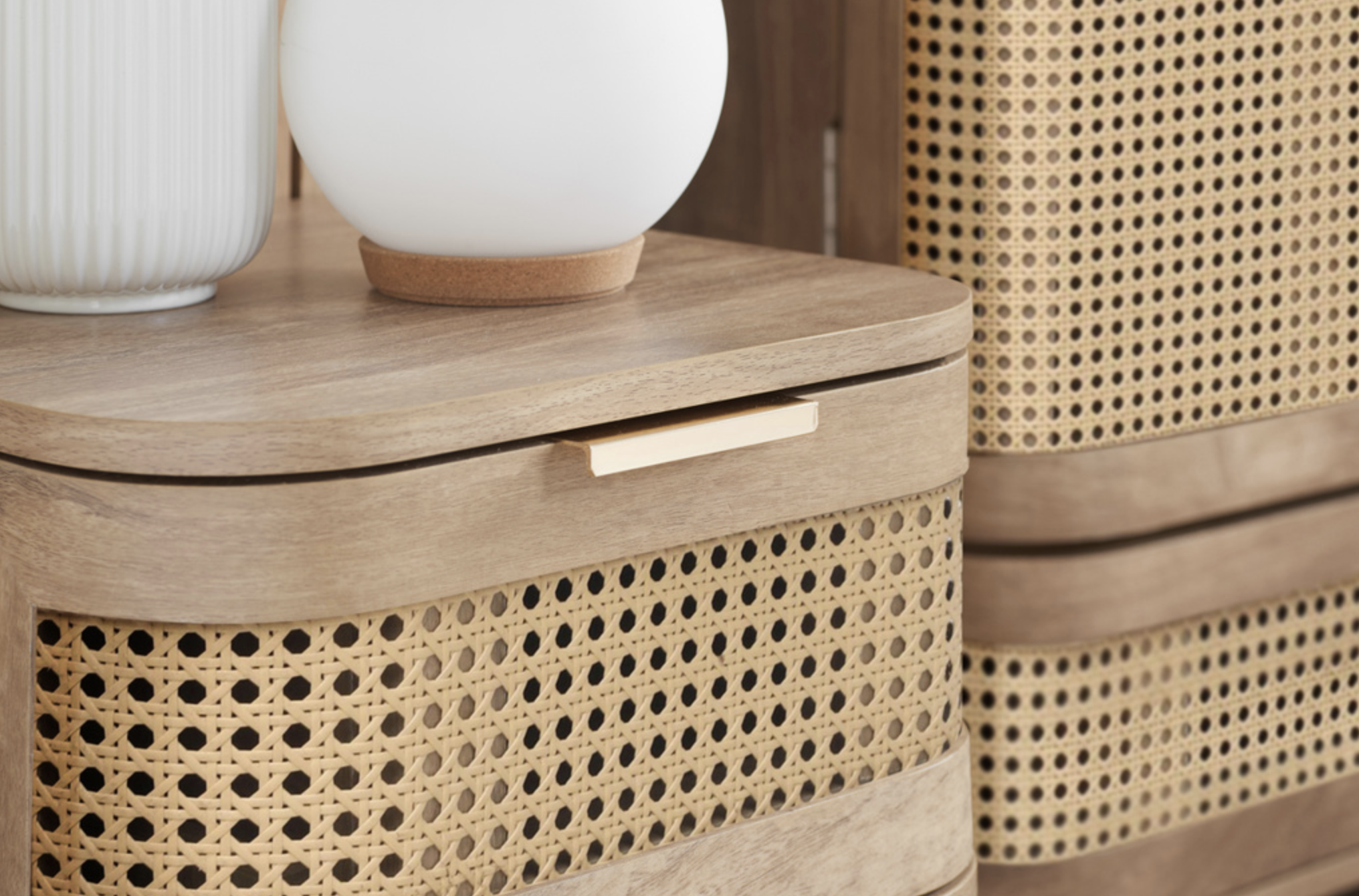 NOAH 1 DRAWER BEDSIDE OAK